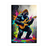 Gorilla Plays Guitar (Print Only) thumbnail