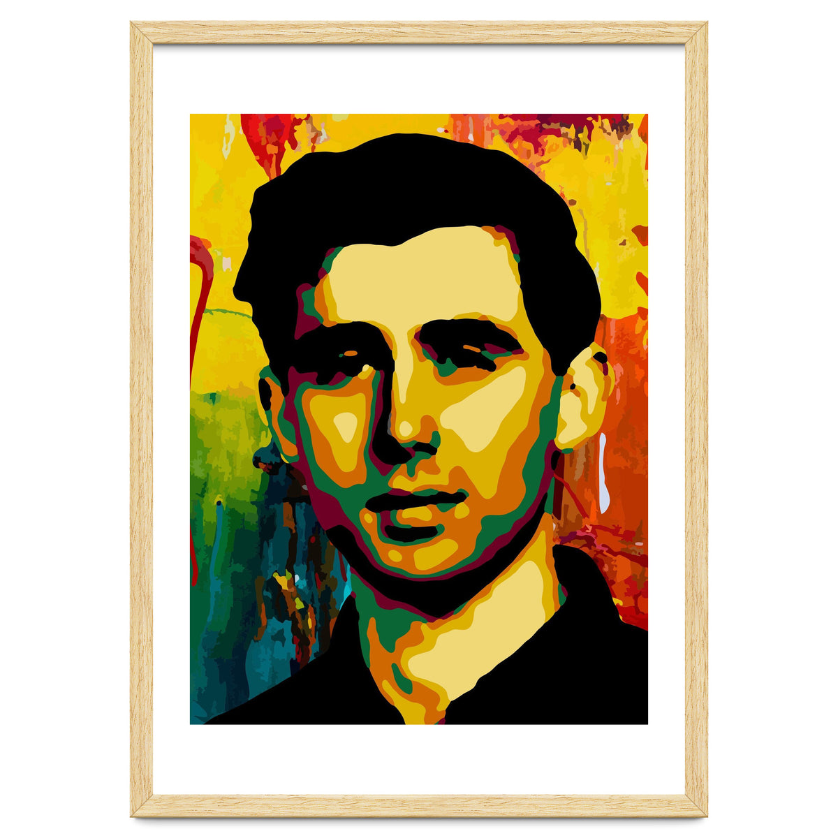 Andrew Goodman Activist Colorful Abstract Art