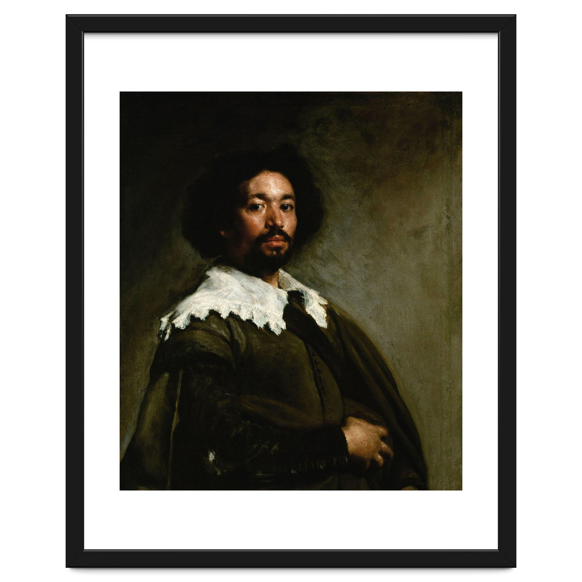 Diego Velázquez / 'Portrait of Juan de Pareja', 1650, Oil on canvas, 81.3 x 69.9 cm.
