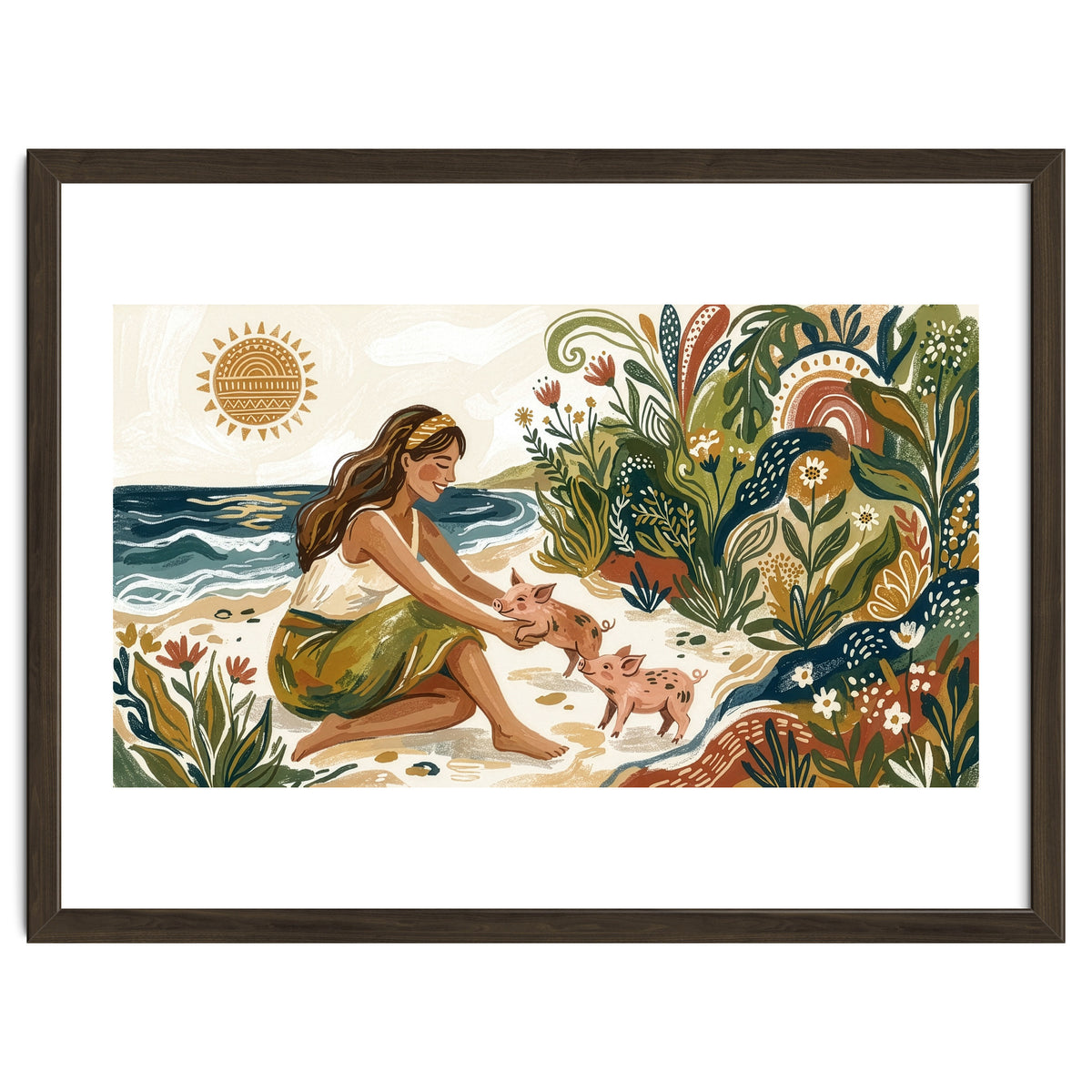 Playful Pigs Paradise