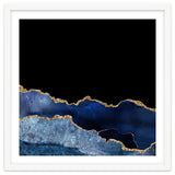 Navy & Gold Agate Texture 10 thumbnail