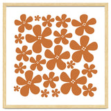 Brown Flowers Pattern thumbnail