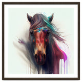 Wild Horse Face Portrait thumbnail