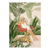 The Lady And The Tiger II (Print Only)