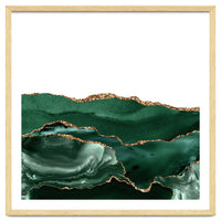 Emerald & Gold Agate Texture 05