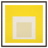 JOSEF ALBERS - HOMAGE TO THE SQUARE YELLOW WHITE thumbnail