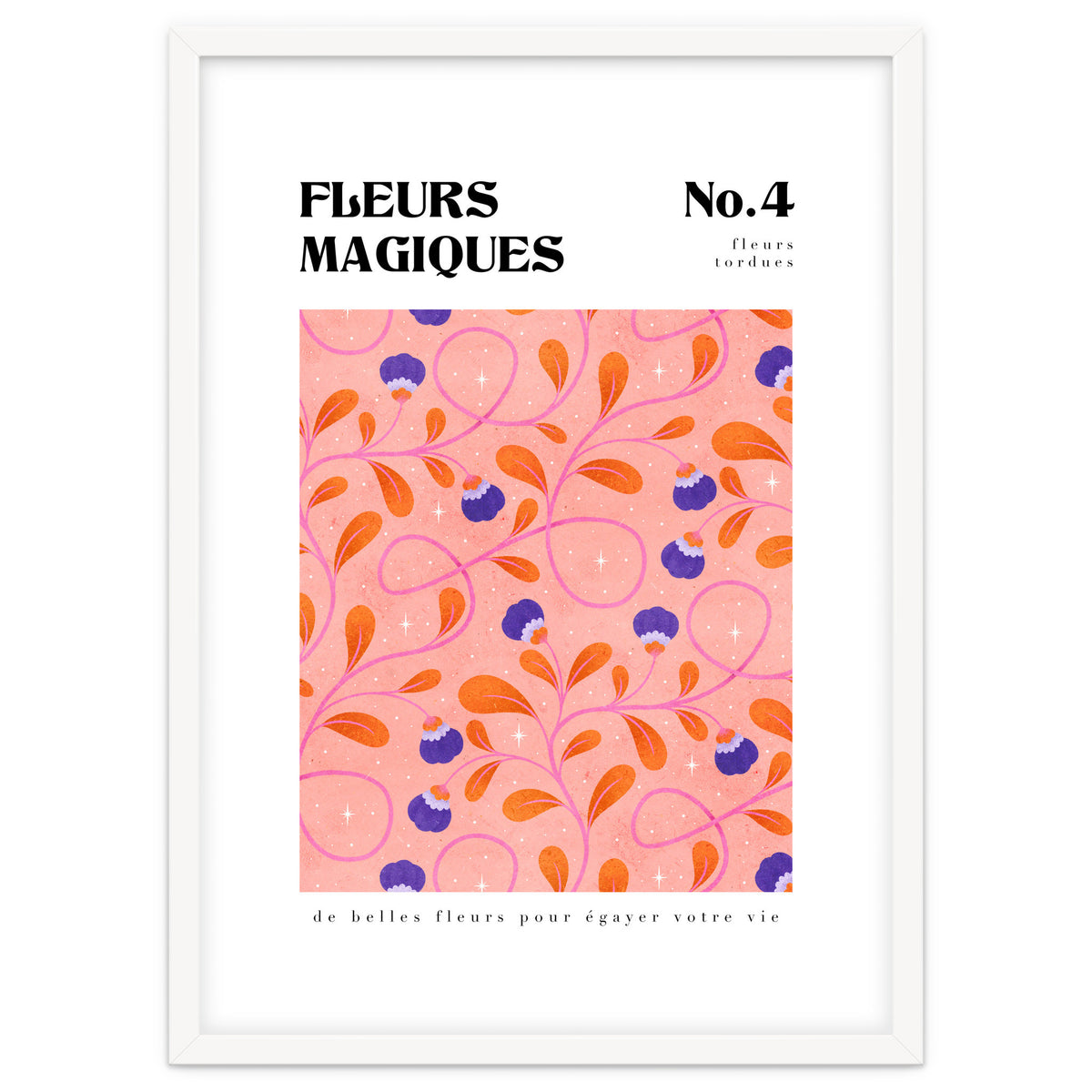 Magical Flowers No.4 Twisty Florals