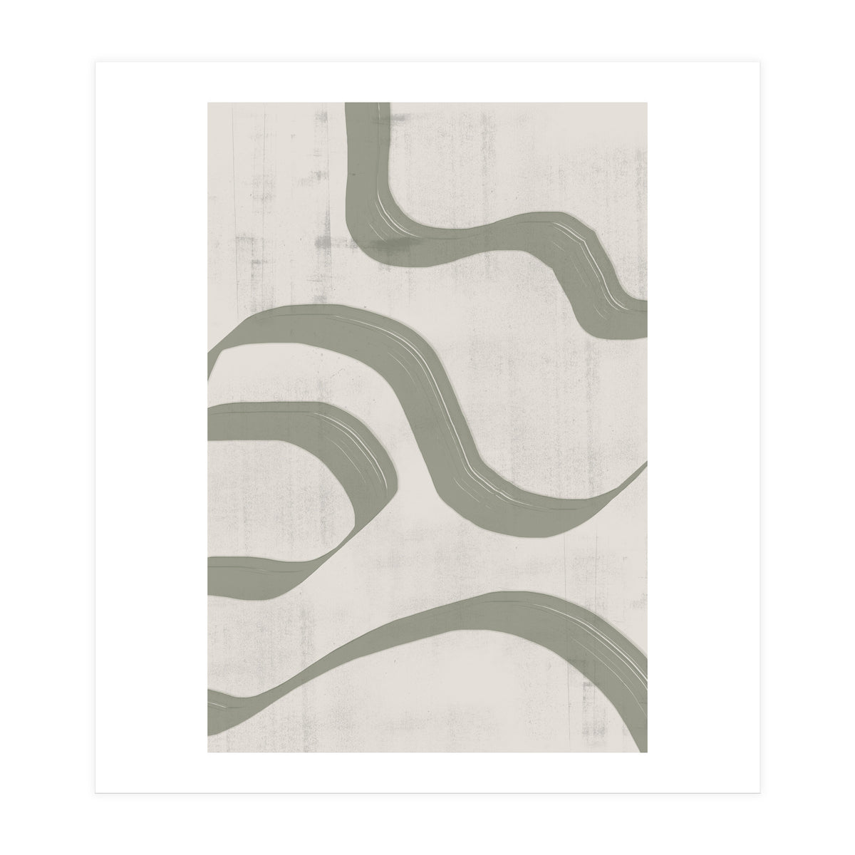 SIMPLE MODERN WAVES (Print Only)