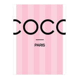 Paris Fashion Quote Art, Coco Chanel, Chic Decor (Print Only) thumbnail