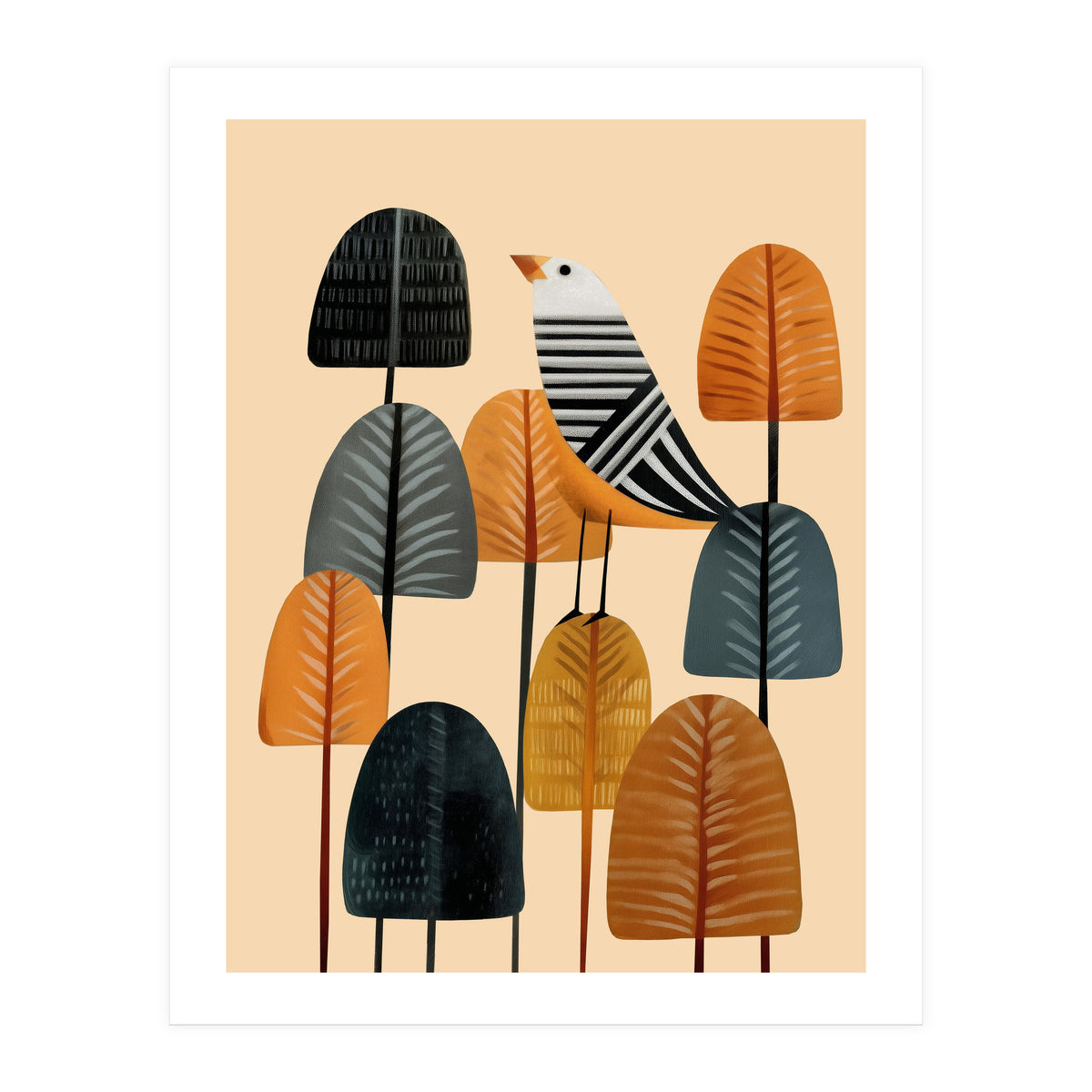 Song In The Autumn Grove (Print Only)