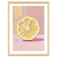 Lemon Slice – Modern Still Life Food