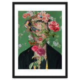 Frida collage art thumbnail