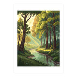 Golden Hour Stream (Print Only) thumbnail