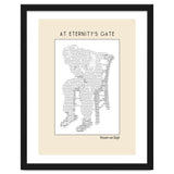 At Eternity’s Gate Vincent Van Gogh – Ascii Art thumbnail