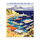 Greece, Fishing Boats on a Harbor (Print Only) thumbnail