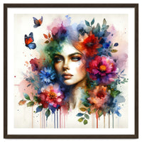 Ethereal Floral Portrait