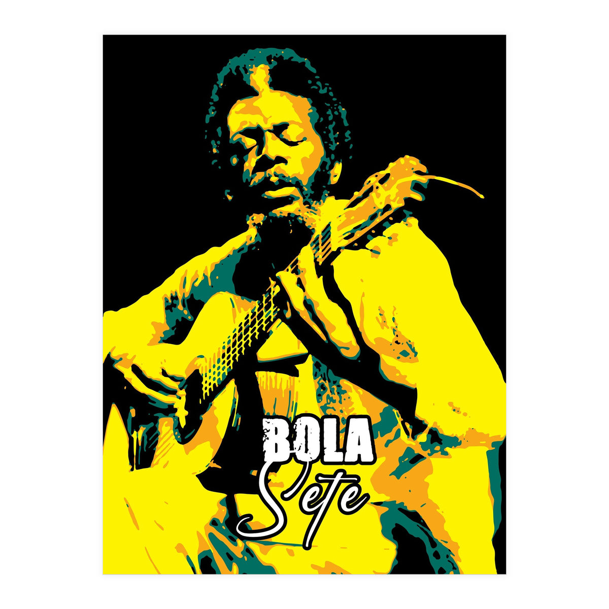 Bola Sete Brazilian Jazz Guitarist Legend (Print Only)