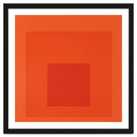 JOSEF ALBERS - HOMAGE TO THE SQUARE RED