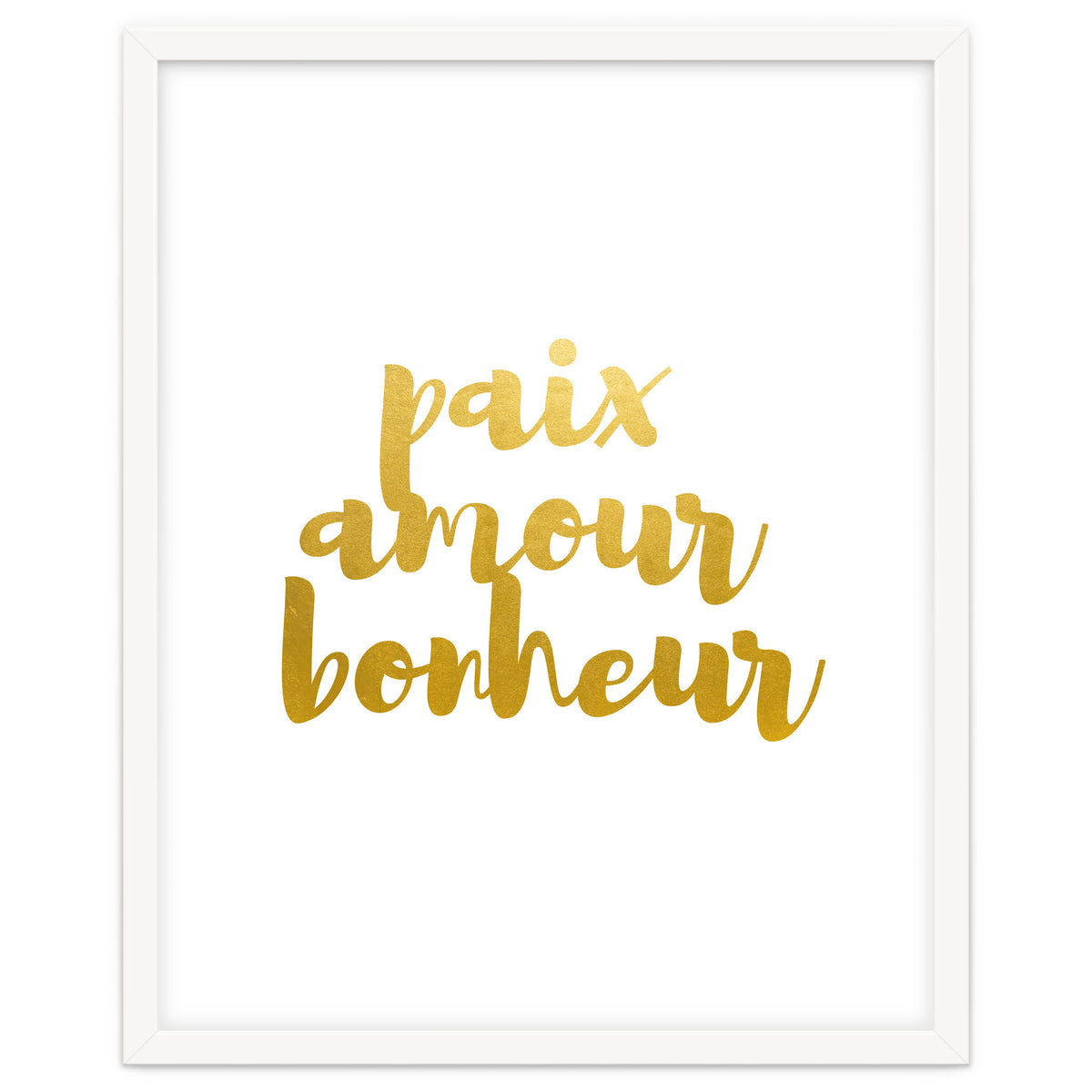 Peace Love Happiness #society6 #decor #buyart