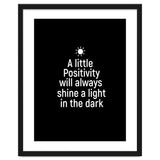 A little positivity will always shine a light in the dark thumbnail