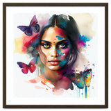Butterfly Bloom Hindu Portrait thumbnail