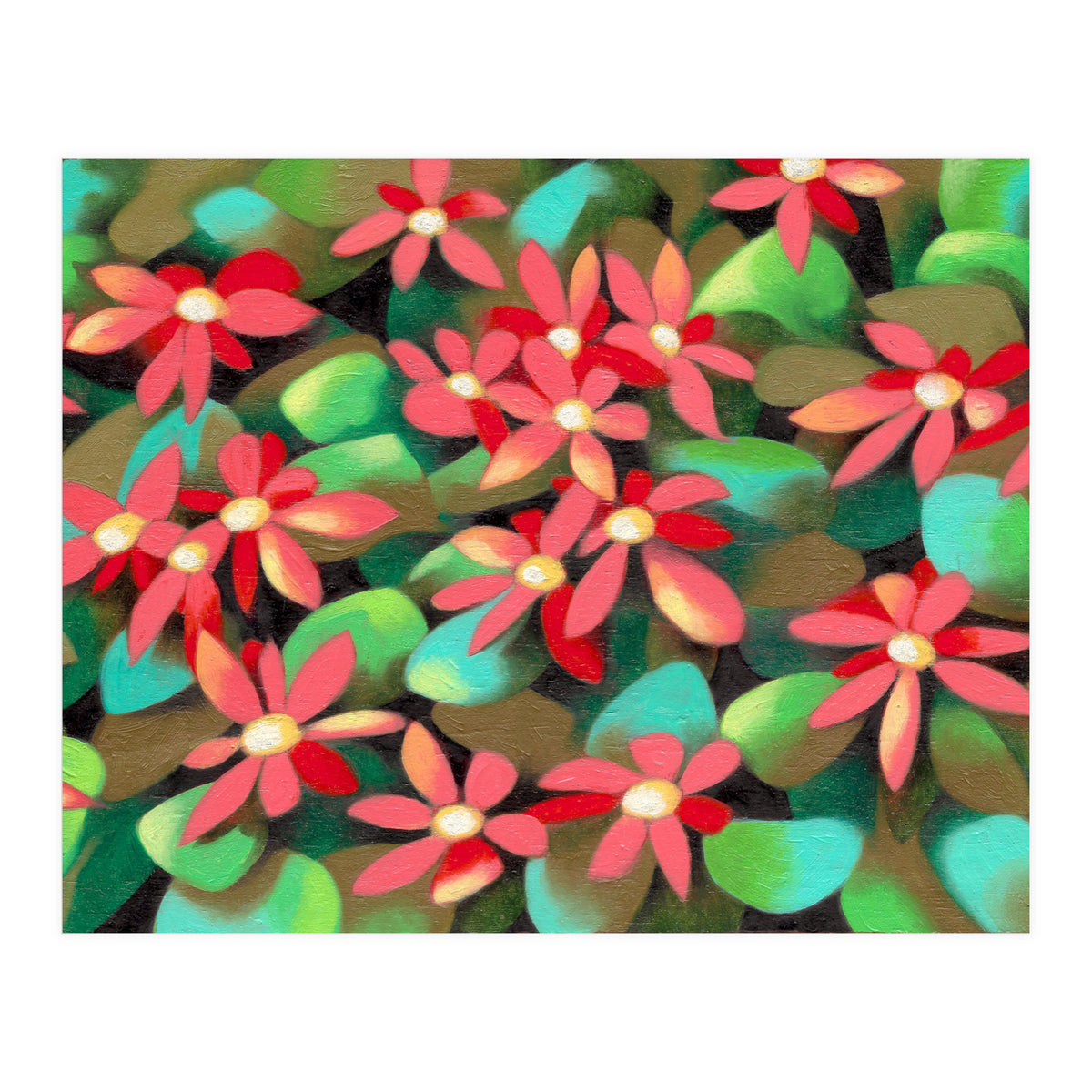 Red flowers (Print Only)