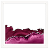 Burgundy & Silver Agate Texture 16 thumbnail