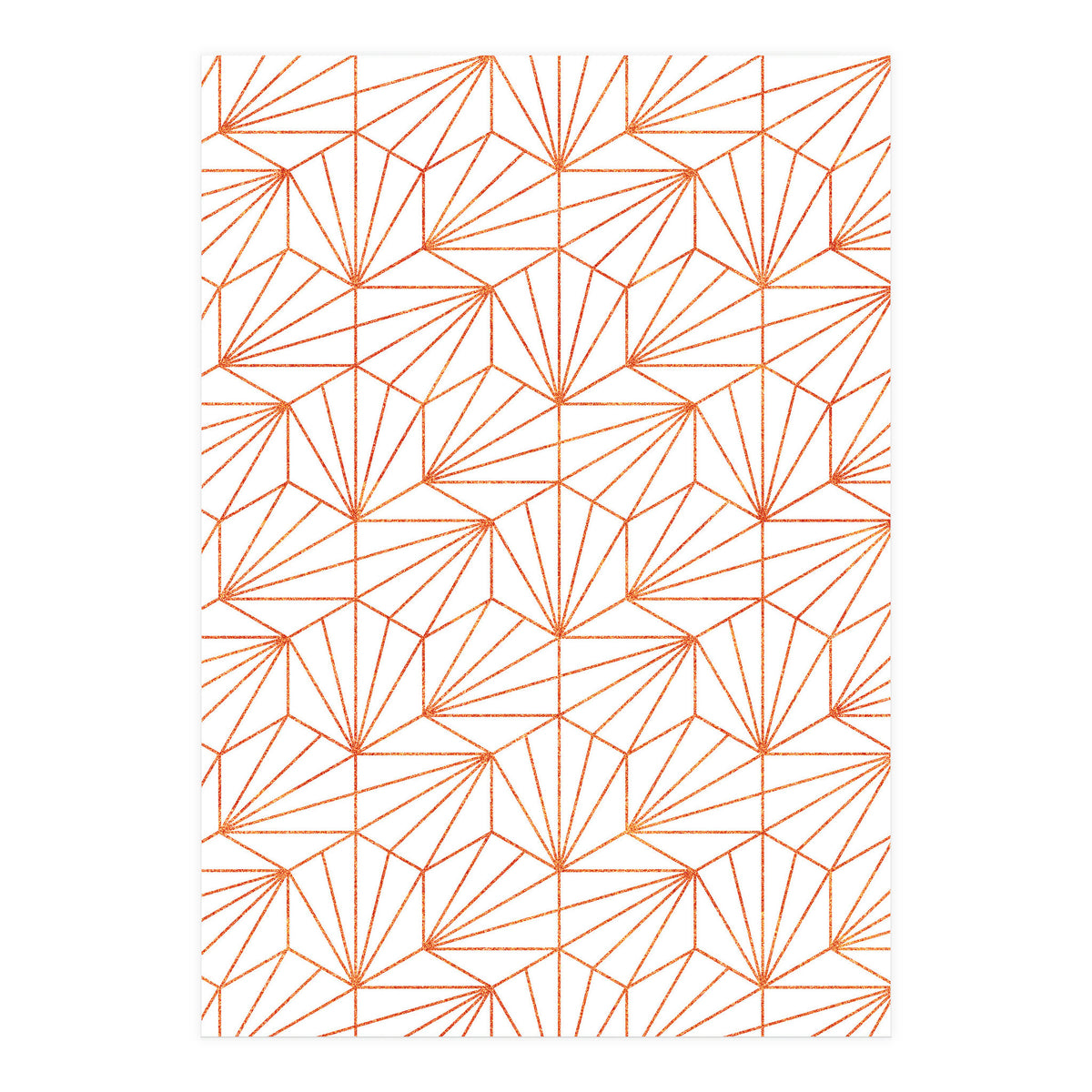 Rose Gold And White (Print Only)
