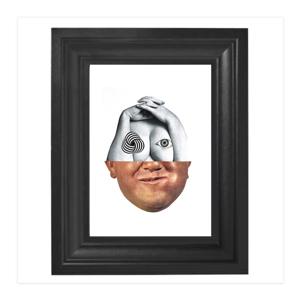 Satiety Collage - Print of paper Collage (Print Only)