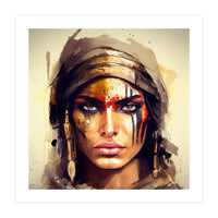 Powerful Egyptian Warrior Woman #4 (Print Only)