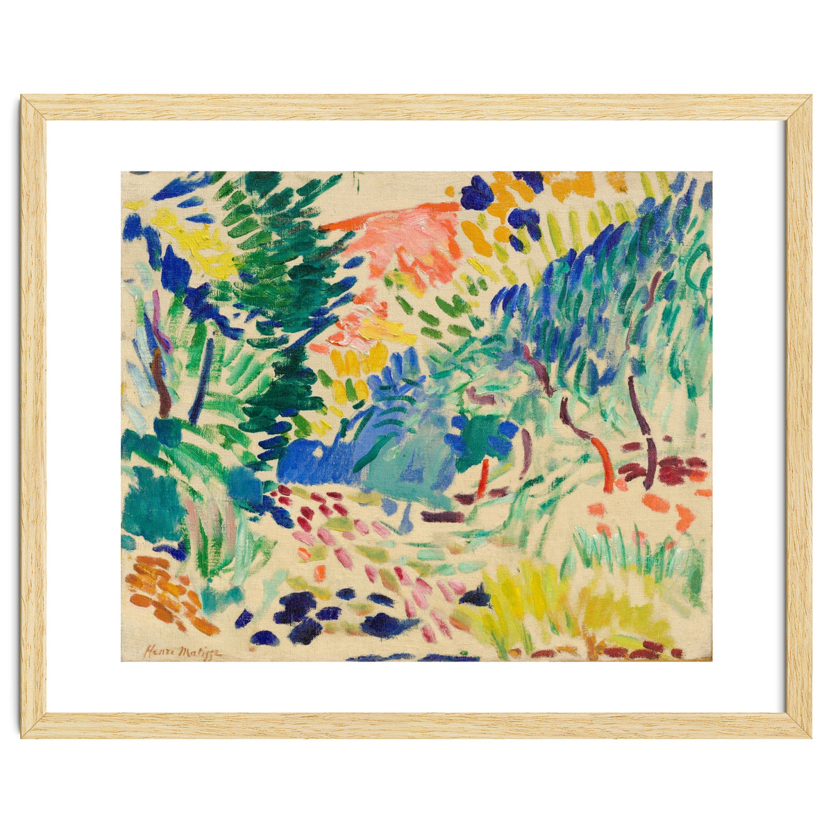 Landscape at Collioure – Henri Matisse (1905)