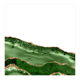 Green & Gold Agate Texture 24  (Print Only) thumbnail