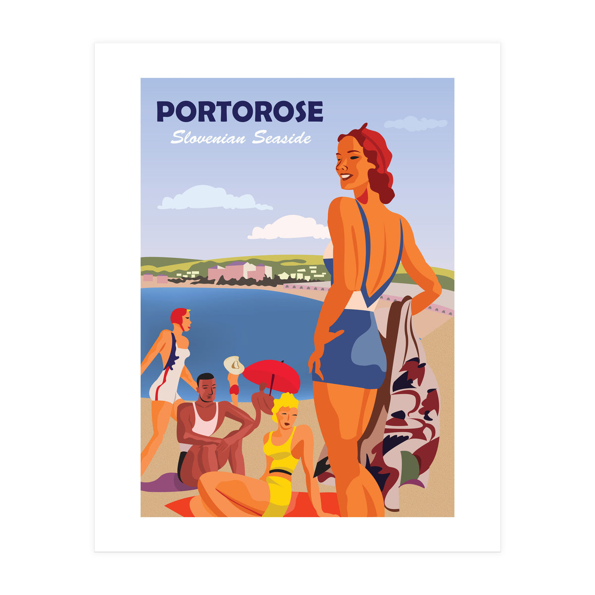 Portorose, Slovenian Seaside (Print Only)
