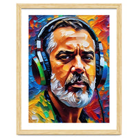 Man In Headphones Art