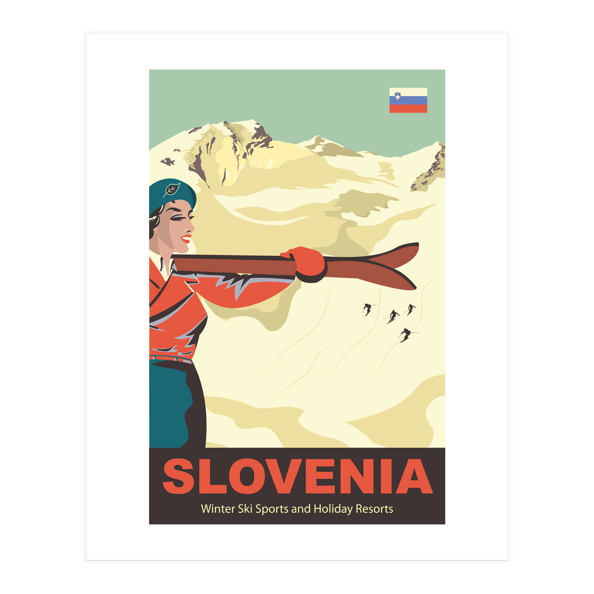 Slovenia Girl (Print Only)