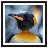 King Penguin In Falling Snow thumbnail