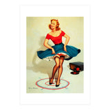 Pinup Dancing Girl (Print Only) thumbnail