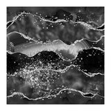 Black Glitter Agate Texture 06  (Print Only) thumbnail