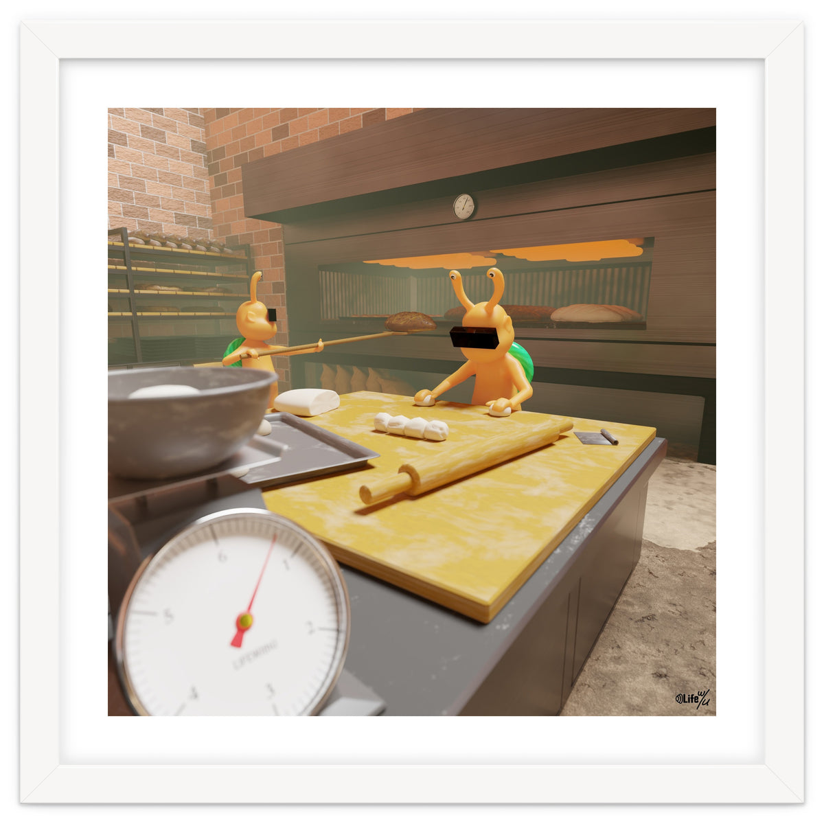 Bakery "Kneading the Dough" (Lwuba 030 Bakery 01)