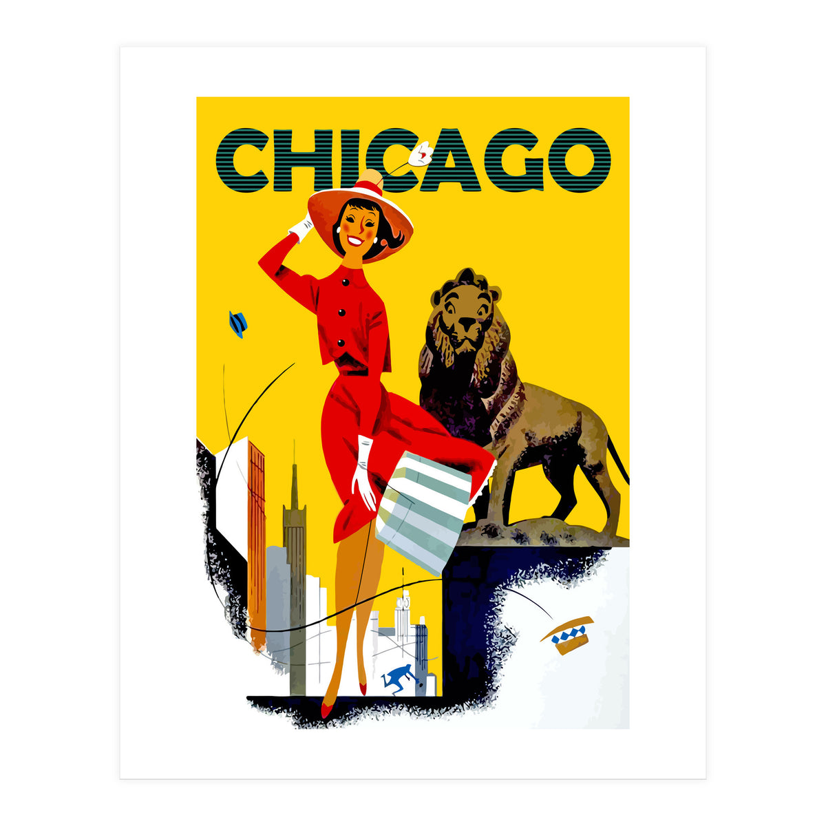 Chicago, Windy City (Print Only)
