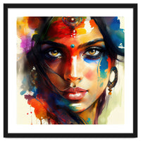 Radiant Bindi Hindu Portrait