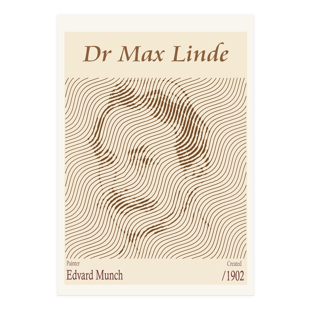 Dr Max Linde – Edvard Munch 1902 (Print Only)
