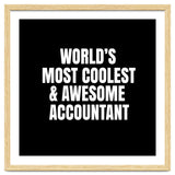 World's most coolest and awesome accountant thumbnail