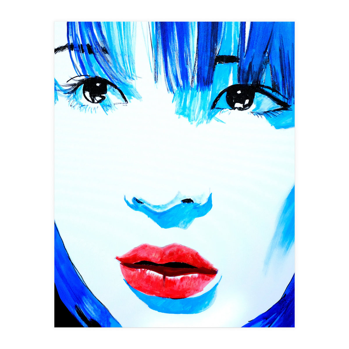 Noriko Blue Shadow (Print Only)