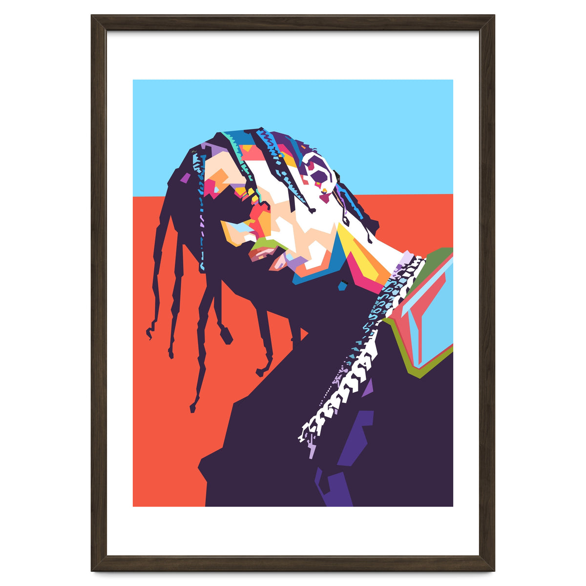 Travis Scott wpap art