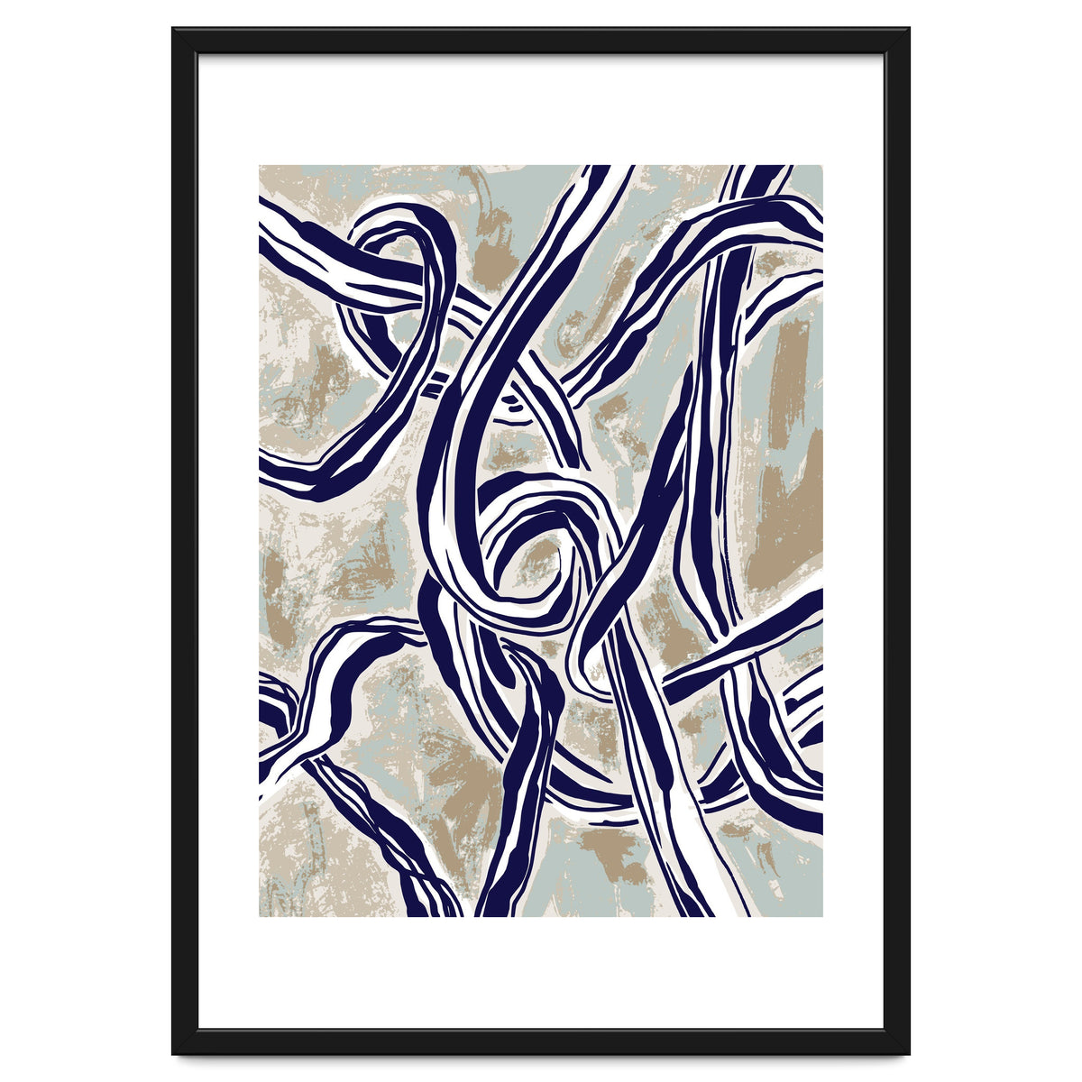 Follow the lines Abstract knots