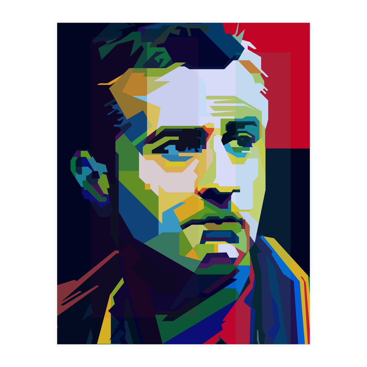Robert De Niro Hollywood Movies Pop Art WPAP (Print Only)