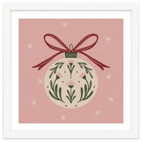 Christmas Flower Globe