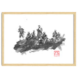 Bench Of Samurais thumbnail