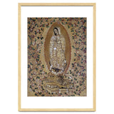 VIRGIN DE GUADALUPE - 1697 - ENCONCHADO PAINTING. JUAN y MIGUEL GONZALEZ PINTORES siglo XVII. thumbnail